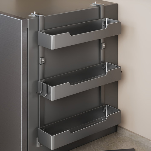 冰箱置物架侧面边收纳架