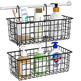 浴室卫生间挂篮阳台置物架厕所挂钩式置物篮淋浴房洗澡吊篮收纳盒