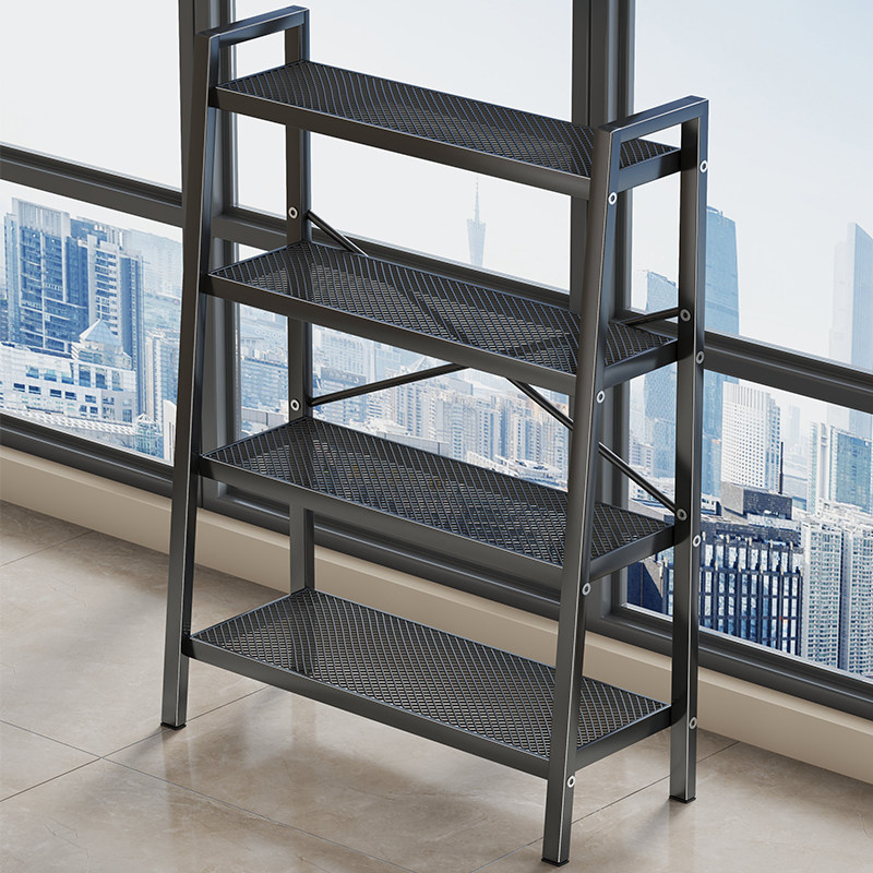 铁艺花架阳台多层可移动大花盆绿植阶梯式摆放架客厅带轮置物架子,收纳整理,阳台置物架,淘宝优惠券,粉丝福利购,淘宝优惠卷