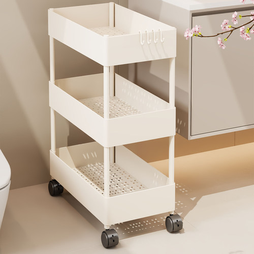 卫生间置物架浴室落地夹缝收纳架