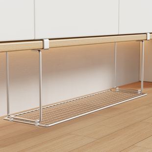 脸盆收纳架浴室柜下置物架卫生间悬挂洗漱台免打孔托架子省空间架