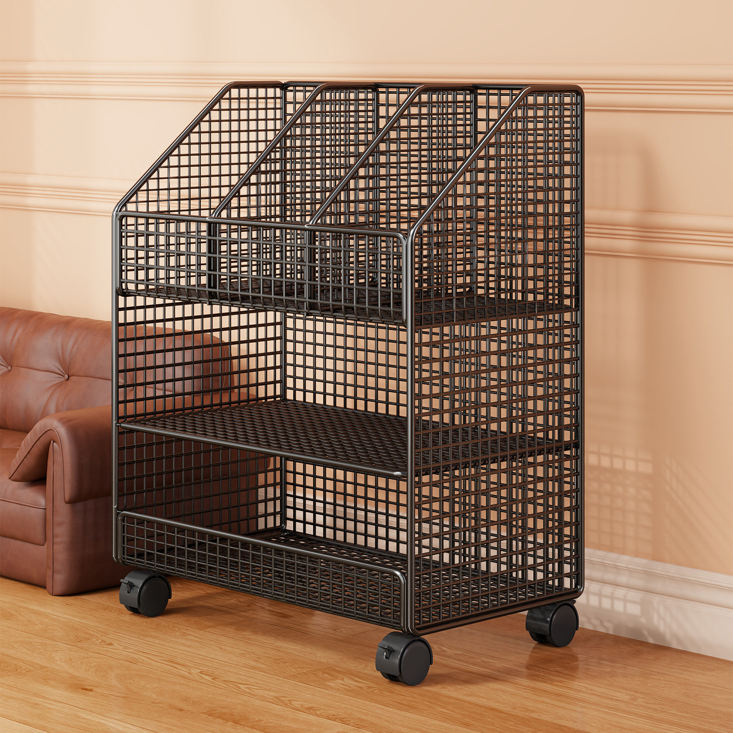 书包置物架学生教室放书箱子