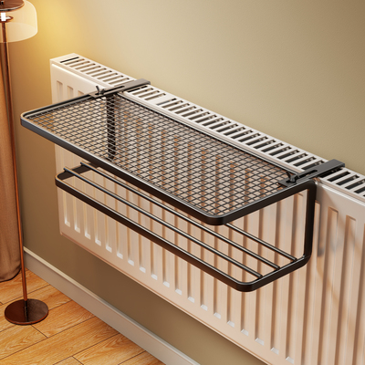 暖气片晾衣架上方专用晒鞋子神器