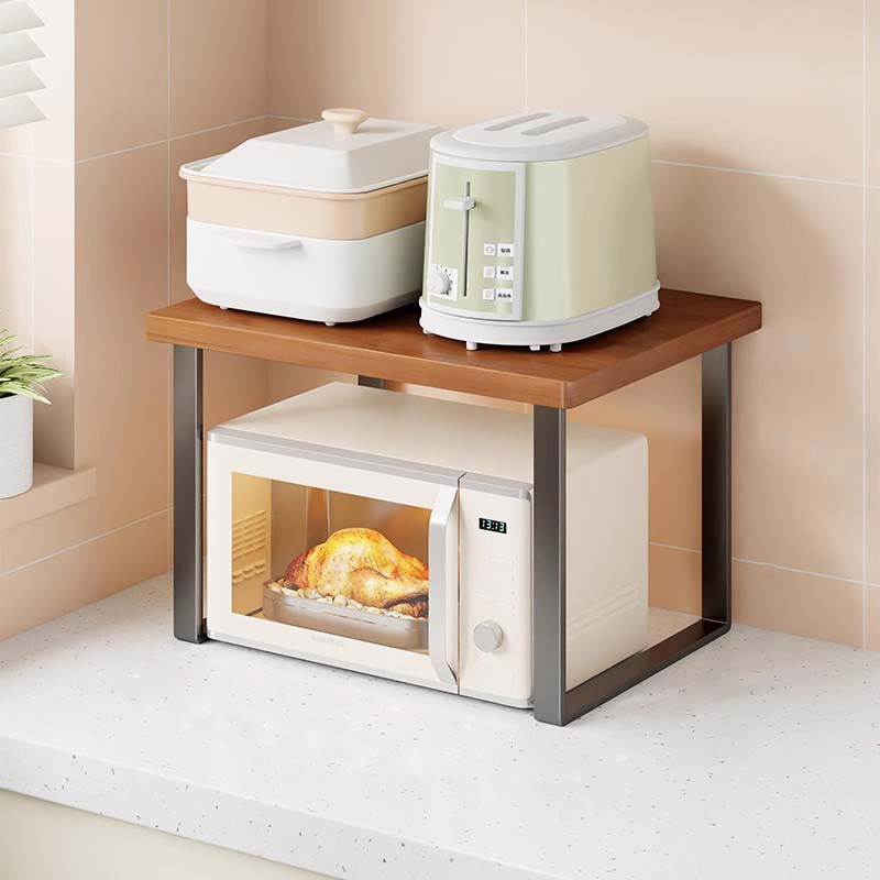 厨房微波炉调料置物架