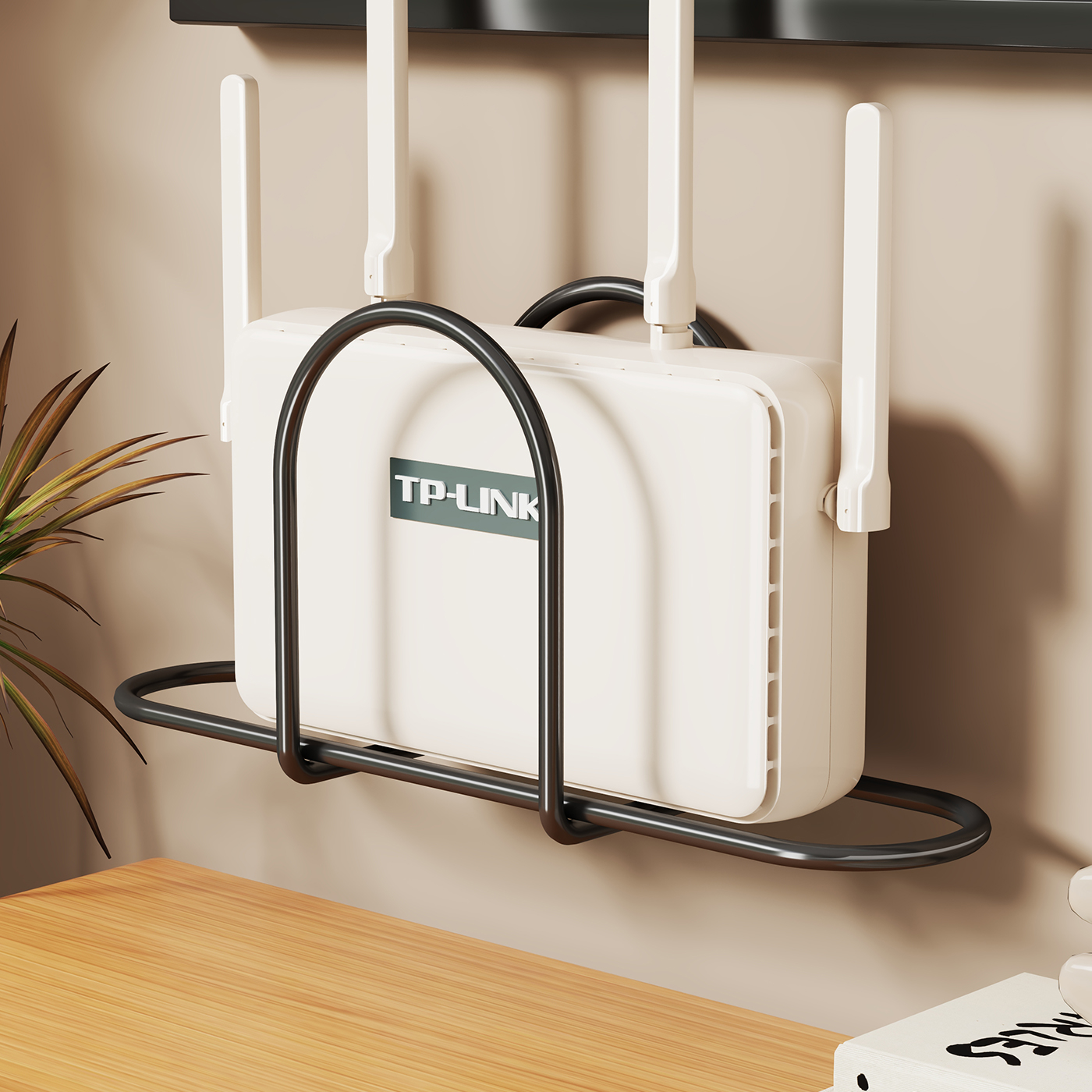 路由器放置架免打孔wifi置物架