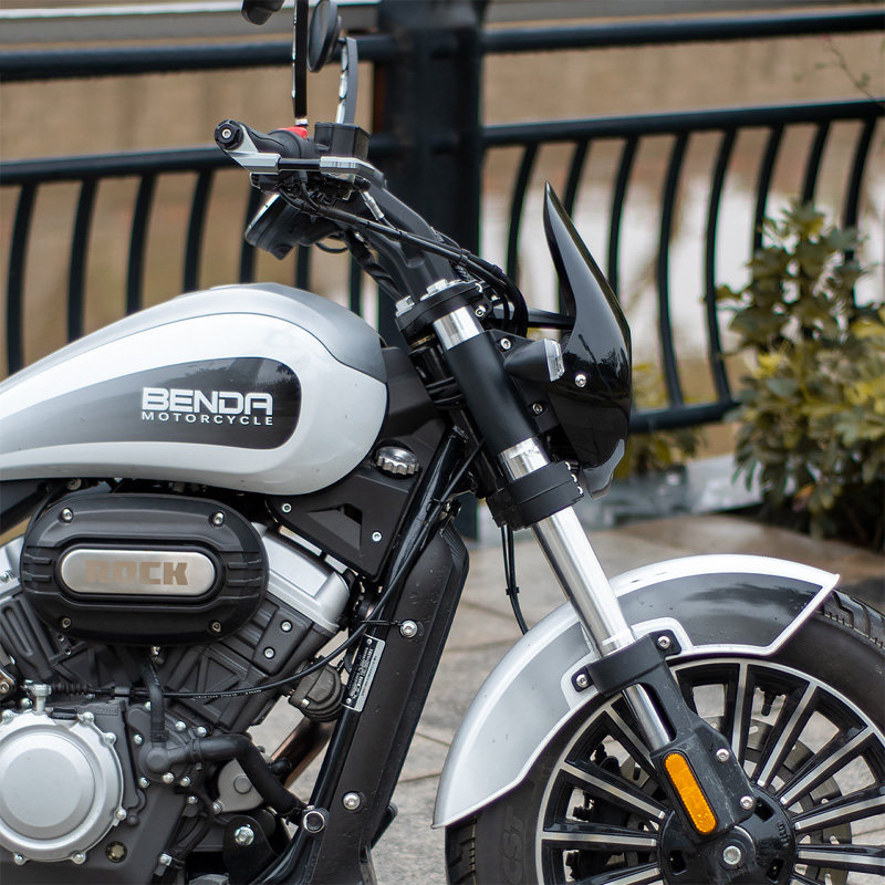 奔达金吉拉300改装大灯罩灰石300猪头罩风挡导流罩前面板风挡配件