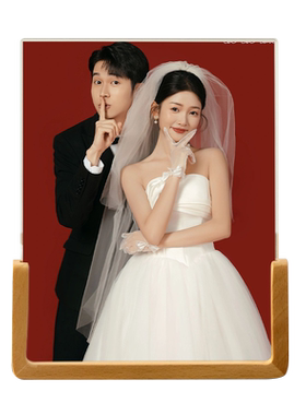 婚纱照相框摆台全家福高级