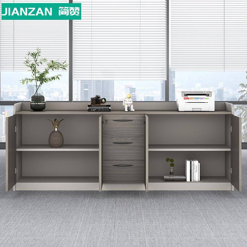 柜办断公室办公柜子文柜隔柜储物打印机工作台矮柜会件议室YQ-202