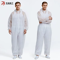 Одноразовая защитная одежда соединенная одежда защитная одежда Изоляция одежды пыли -защищенная одежда мужская и женская неизвесная защитная одежда для тканей