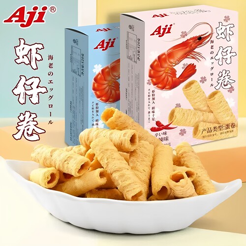 Aji蒜香香辣虾仔卷120g