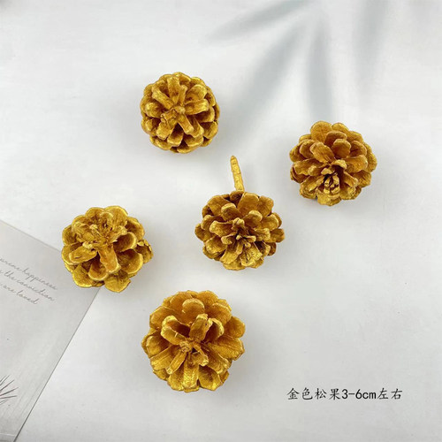 松塔干花包手工diy拍摄道具装饰