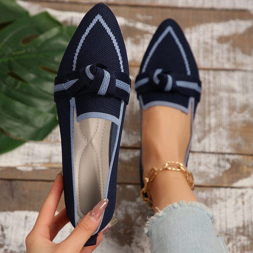 Women Flats Slip Breathable Comfortable Solid Color Shoes