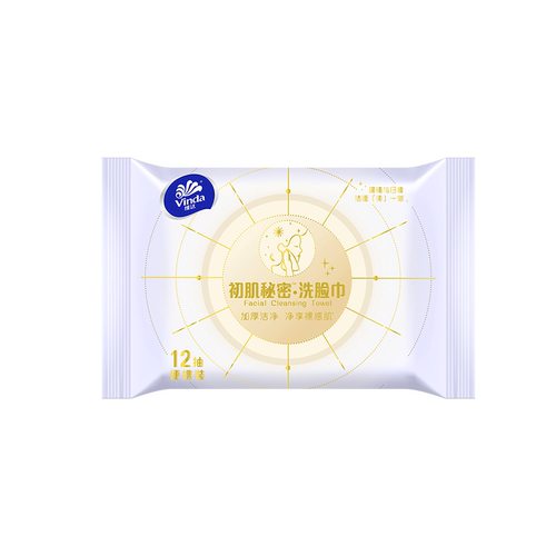 维达绵柔巾洗脸巾12抽1包