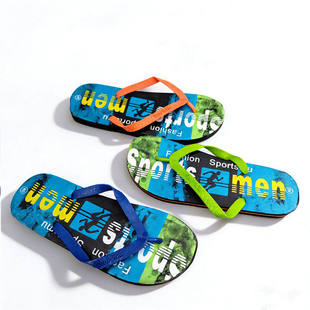 居家浴室男士 人字拖防滑防臭速干软底洗澡户外休闲百搭凉拖鞋