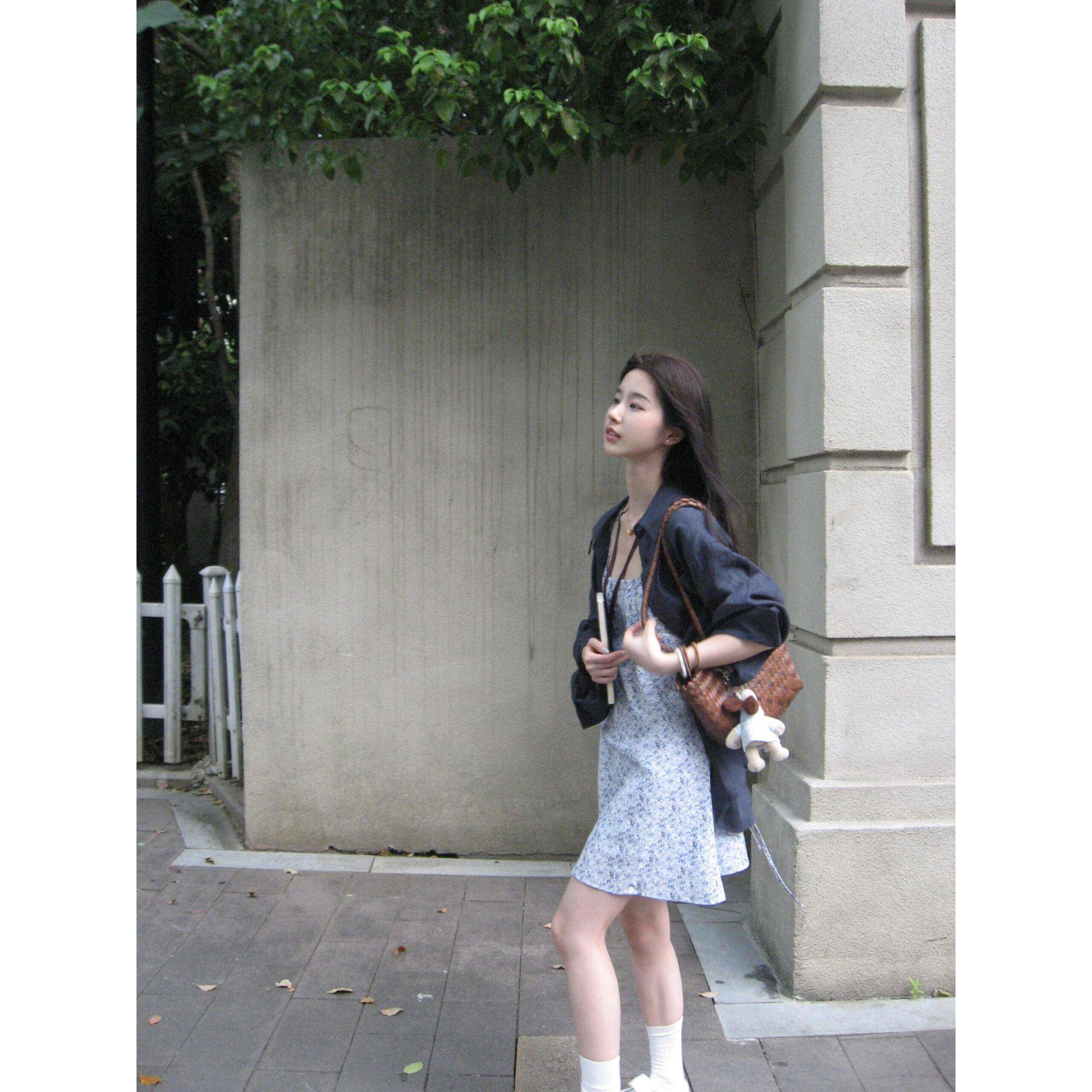 衣橱秋季套装女装2024新款高级感韩系氛围感早秋小个子穿搭连衣裙