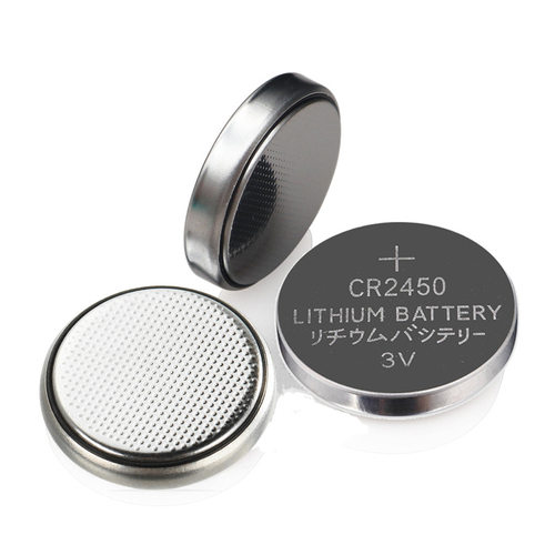 LITHIUM BATTERY CR2450 3V 纽扣电池电子