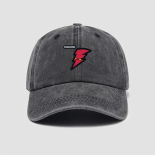 欧美潮牌D二次方DSquared2帽子棒球帽男女小清新软顶鸭舌帽遮阳帽