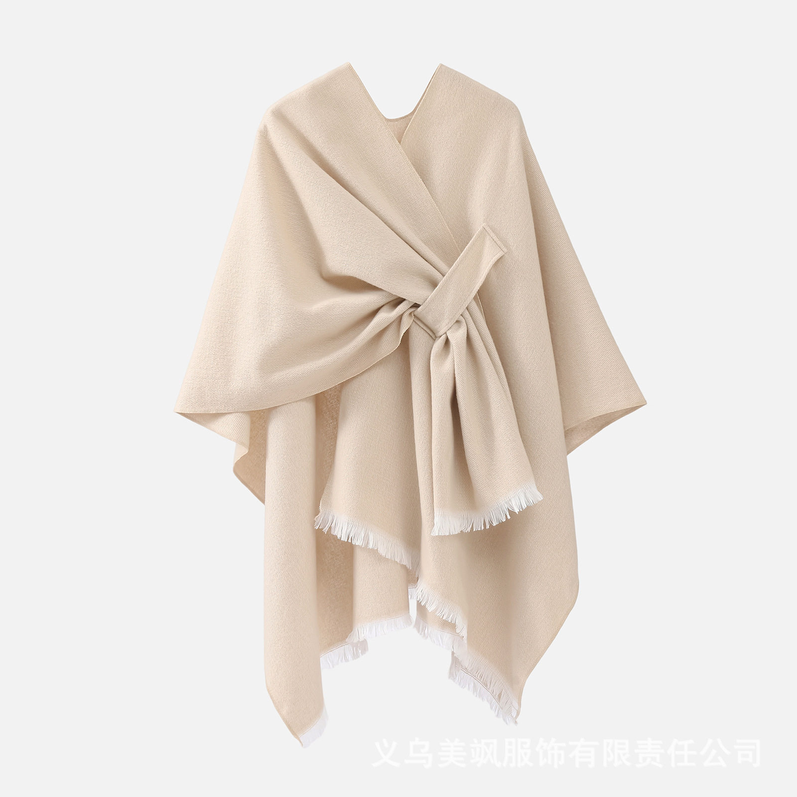 美拉德斗篷披肩流苏保暖拍照