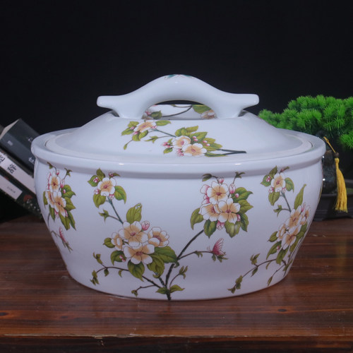 加大加厚陶瓷盆晒酱缸家用腌肉缸