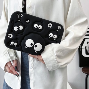 卡通伸缩支架iPad 2迷你3儿童7防摔8 Air4保护套mini6平板壳pro11软壳10十代9适用苹果air5硅胶10.2寸2021新款