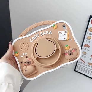 苹果卡通软壳2025ipadair67保护套10代第九代ipad9壳可爱防摔平板ipad8第五代mini45硅胶3air2电脑pro11寸789