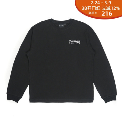 THRASHERMAG暗格纹长袖