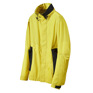 机能黄色腰间拼色连帽冲锋衣夹克外套 NILMANCE 现货 潮玩艺