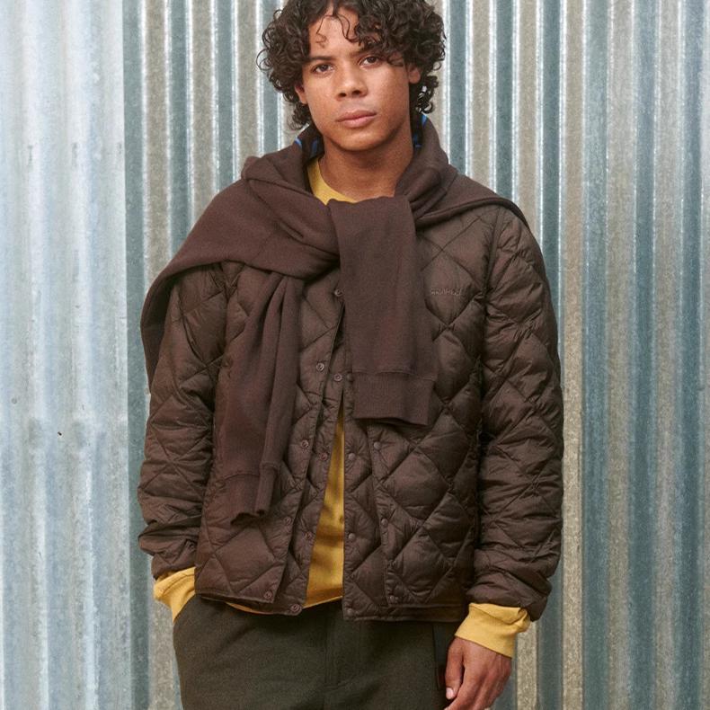 GRAMICCI菱形羽绒内胆夹克