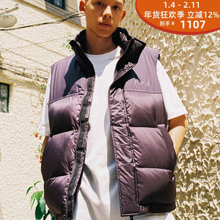 POLAR 25AW 基础刺绣拼接LOGO羽绒背心马甲 Basic Puffer Vest