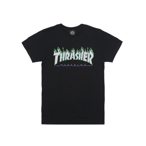 THRASHER 美线经典火焰短袖 JOKER FLAME EXCLUSIVE TEE