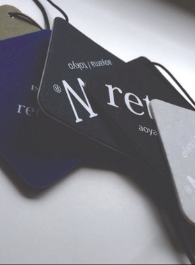 现货 潮玩艺 RETAW FRAGRANCE CAR TAG 藤原浩汽车香薰挂饰香片