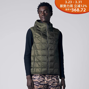 HOOD BASIC拉链连帽羽绒背心 ZIP VEST TAION DOWN 25AW