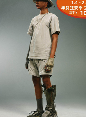 HAMCUS 24AW 立体口袋短裤 潮牌 工装短裤