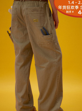 化学制品 25AW 伐木工裤 P4_BLU/KHI_WORKPANTS