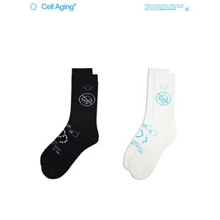 CELL AGING 23SS 基础 LOGO 运动长袜 简约潮流透气日常配饰