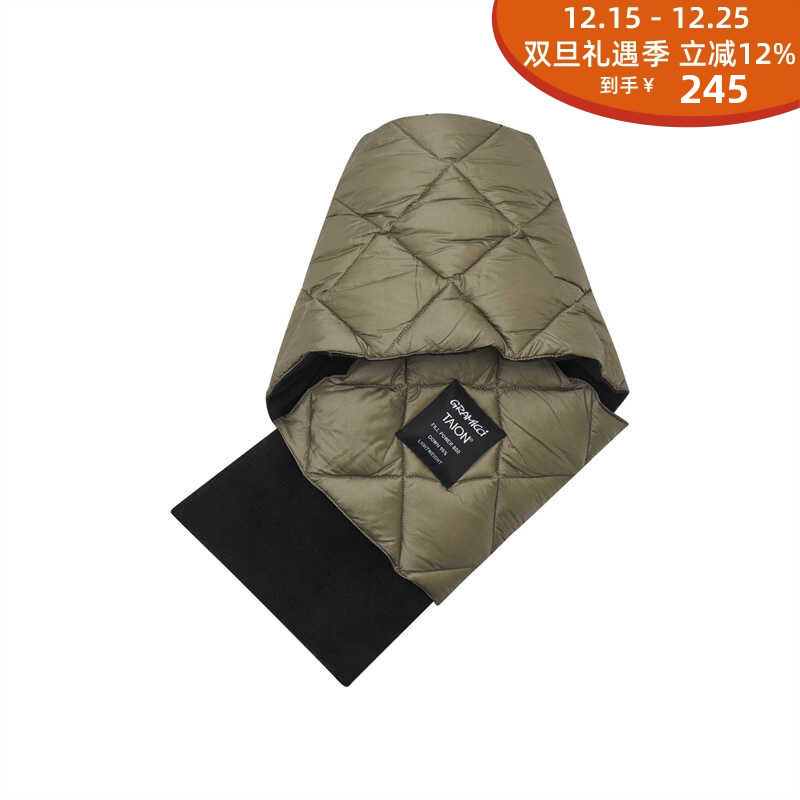 菱形格羽绒围巾GRAMICCI24AW