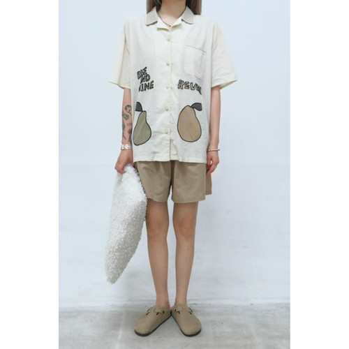 reveal 26SS 水果刺绣睡衣套装 FRUIT PATTERN LOOSE SHORTS
