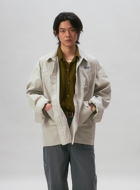 化学制品 精品Logo杂务夹克 J1_WORKJACKET 外套 25SS