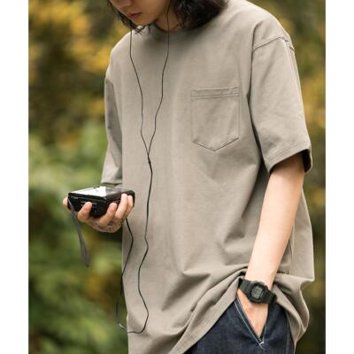 NUMBERSALT口袋短袖T恤