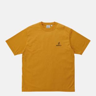 25SS ONE GRAMICCI 芥末黄黑两色单点标志短袖 TEE POINT LOGO