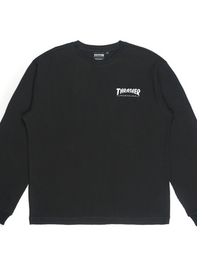 THRASHER MAG暗格纹长袖 MAG L/S THERMAL