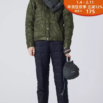 抽绳羽绒小挎包TAION百搭