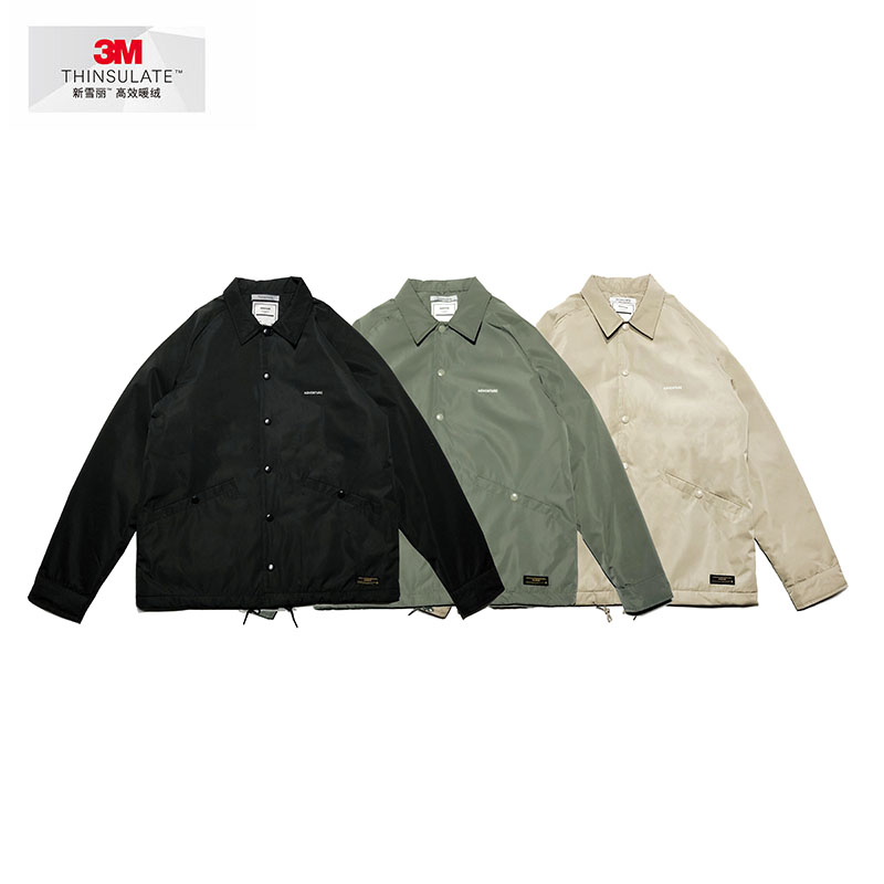 radium黑色短外套新雪丽教练夹克