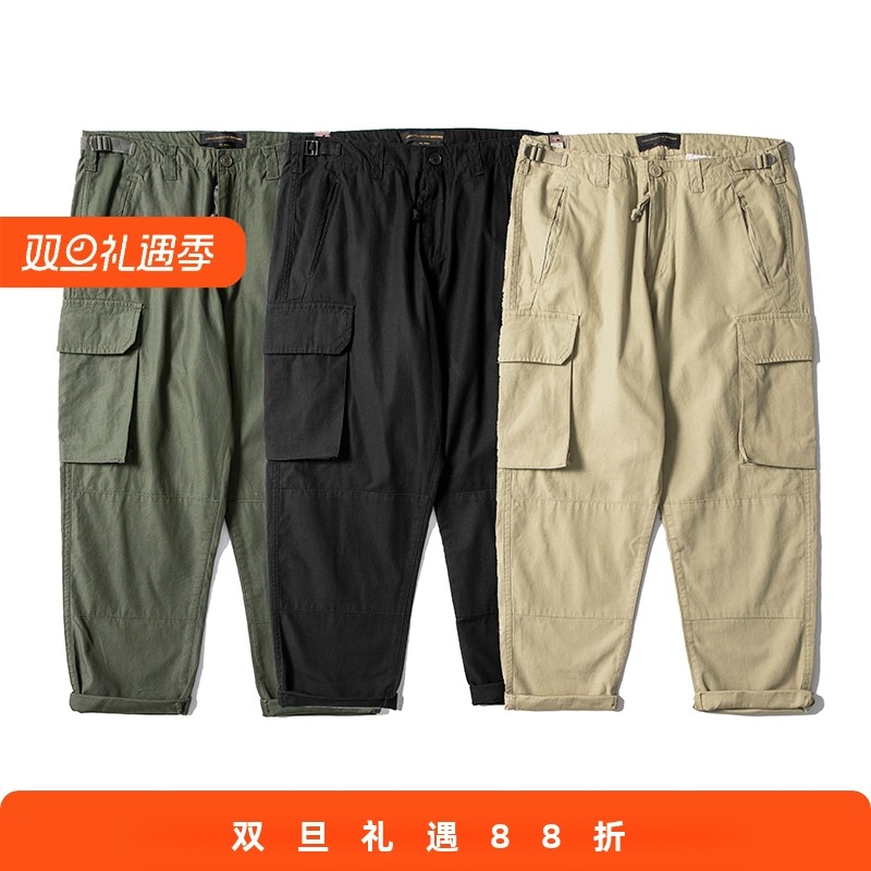 RADIUM日系国潮牌余文乐工装长裤