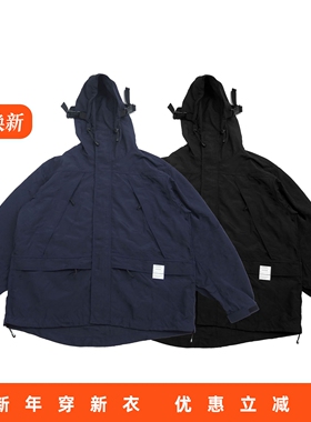 RADIUM潮牌防水户外多口袋廓形机能户外运动夹克外套防晒服山系