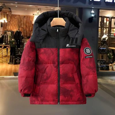 儿童羽绒服男童中长款2025新款12洋气中大童15岁加厚童装男孩外套