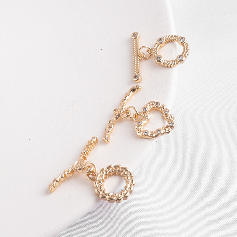 临兰手链项链链接扣包金保色