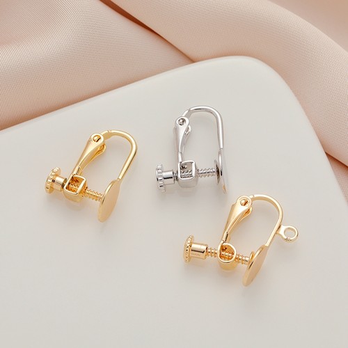 临兰铜包金镀金保色耳夹