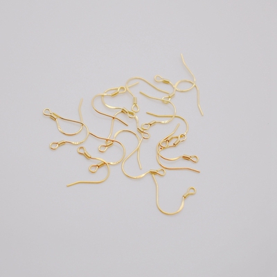 临兰S925银镀金保色耳钩