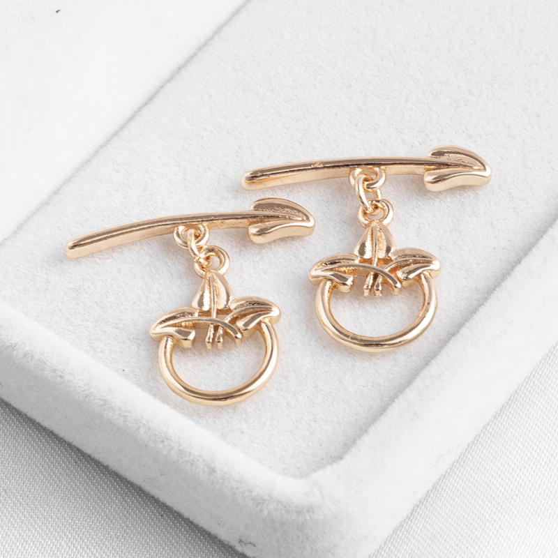 临兰手链项链链接扣包金镀金保色